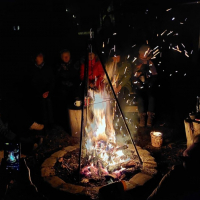 Raunachtwanderung und Räuchern